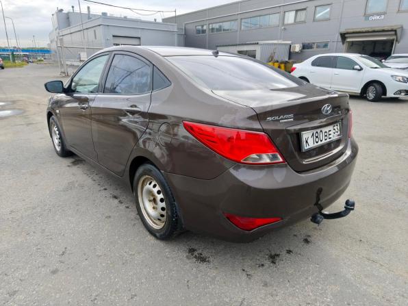 Hyundai Solaris I Рестайлинг с пробегом 2016 года, цена 949 000 рублей, 120000 км, седан, Автокод Объявления