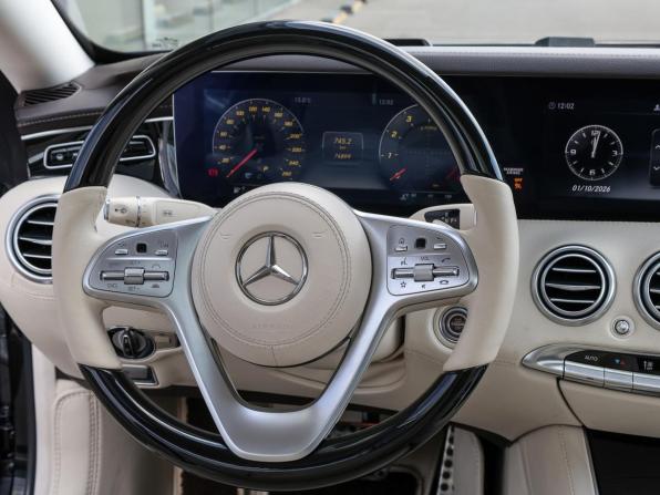 Mercedes-Benz S-Класс VI (W222 C217) Рестайлинг с пробегом 2019 года, цена 7 798 000 рублей, 74643 км, купе, Автокод Объявления