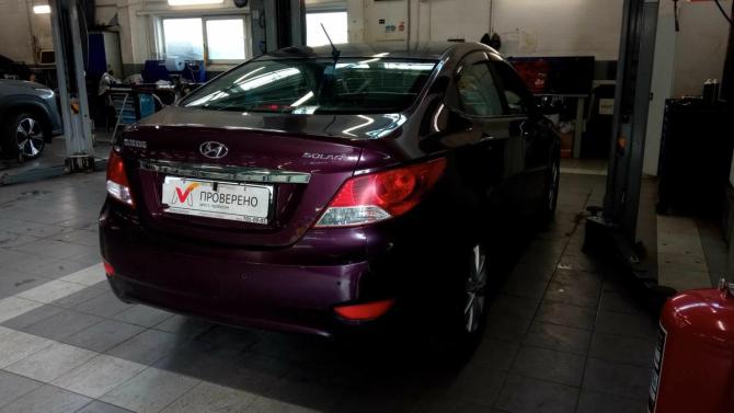 Hyundai Solaris I с пробегом 2013 года, цена 700 000 рублей, 213331 км, седан, Автокод Объявления