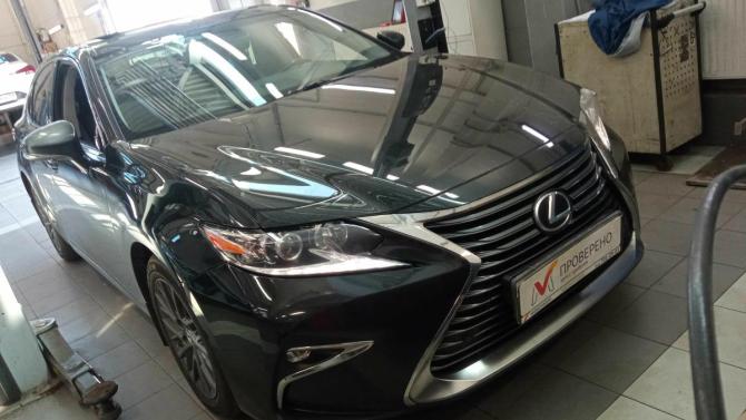 Lexus ES VI Рестайлинг с пробегом 2017 года, цена 2 820 000 рублей, 100037 км, седан, Автокод Объявления