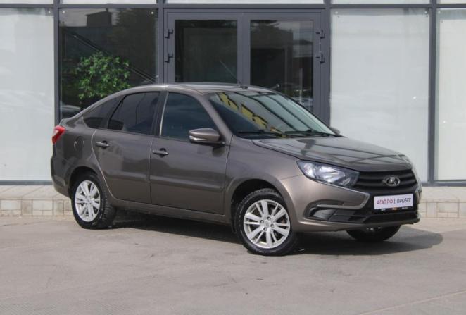 Lada (ВАЗ) Granta I Рестайлинг с пробегом 2021 года, цена 780 000 рублей, 84927 км, лифтбек, Автокод Объявления