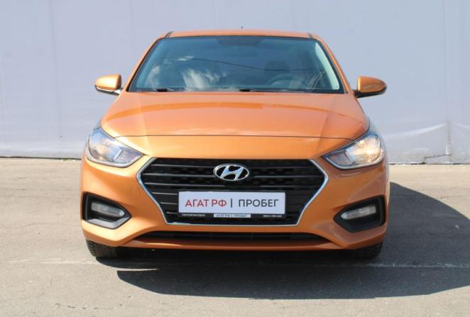 Hyundai Solaris II с пробегом 2018 года, цена 1 415 000 рублей, 68407 км, седан, Автокод Объявления