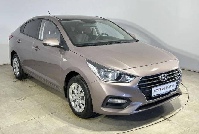 Hyundai Solaris II с пробегом 2018 года, цена 1 350 000 рублей, 103679 км, седан, Автокод Объявления
