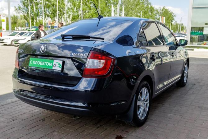 Skoda Rapid I Рестайлинг с пробегом 2019 года, цена 975 000 рублей, 123190 км, лифтбек, Автокод Объявления