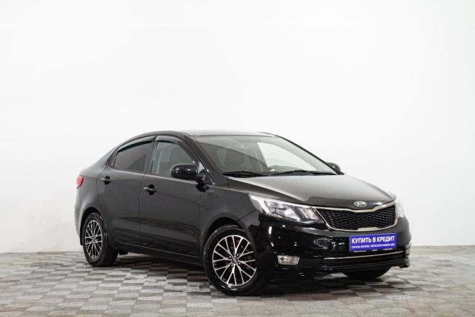 Kia Rio III Рестайлинг с пробегом 2017 года, цена 1 229 000 рублей, 86200 км, седан, Автокод Объявления