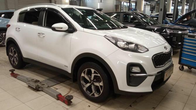 Kia Sportage IV Рестайлинг с пробегом 2021 года, цена 1 850 000 рублей, 193373 км, внедорожник, Автокод Объявления