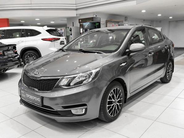 Kia Rio III Рестайлинг с пробегом 2017 года, цена 995 000 рублей, 136000 км, седан, Автокод Объявления