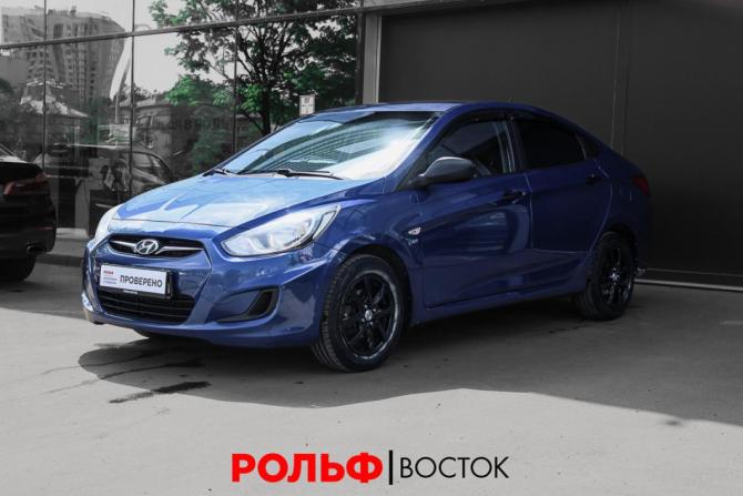 Hyundai Solaris I с пробегом 2013 года, цена 800 000 рублей, 107313 км, седан, Автокод Объявления