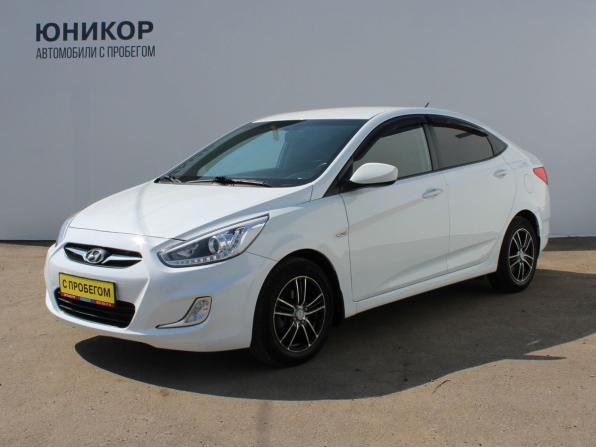 Hyundai Solaris I с пробегом 2014 года, цена 829 000 рублей, 120803 км, седан, Автокод Объявления