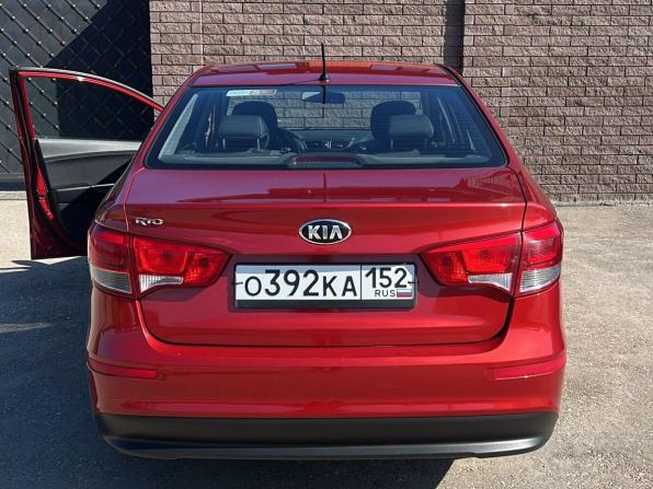 Kia Rio III Рестайлинг с пробегом 2016 года, цена 1 199 000 рублей, 90130 км, седан, Автокод Объявления