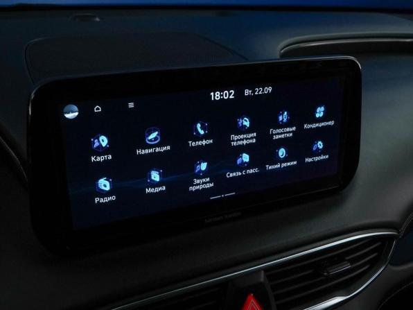 Hyundai Santa Fe IV Рестайлинг с пробегом 2021 года, цена 3 399 077 рублей, 136028 км, внедорожник, Автокод Объявления