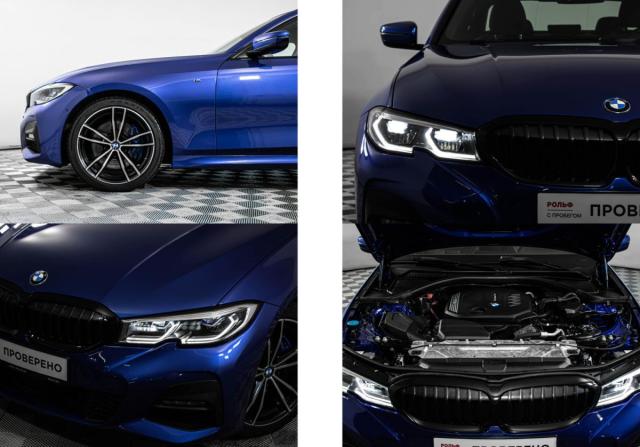 BMW 3 серии VII (G2x) с пробегом 2020 года, цена 4 899 000 рублей, 74989 км, седан, Автокод Объявления