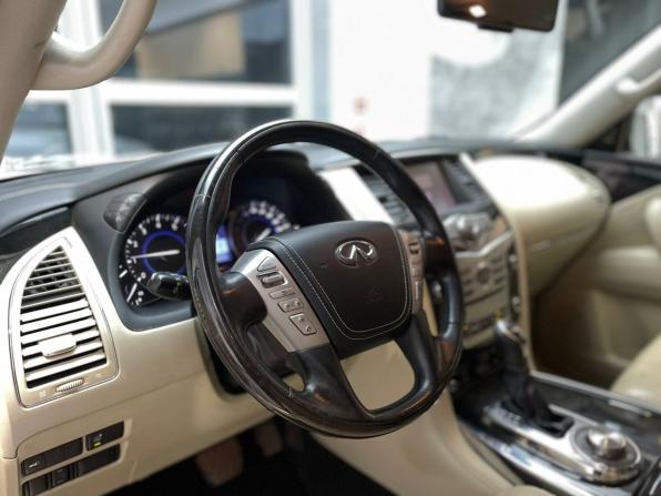 Infiniti QX80 I Рестайлинг 2 с пробегом 2018 года, цена 3 630 000 рублей, 159800 км, внедорожник, Автокод Объявления