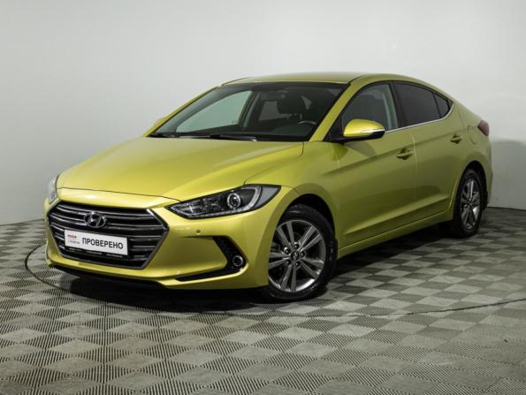 Hyundai Elantra VI (AD) с пробегом 2017 года, цена 1 680 000 рублей, 49192 км, седан, Автокод Объявления