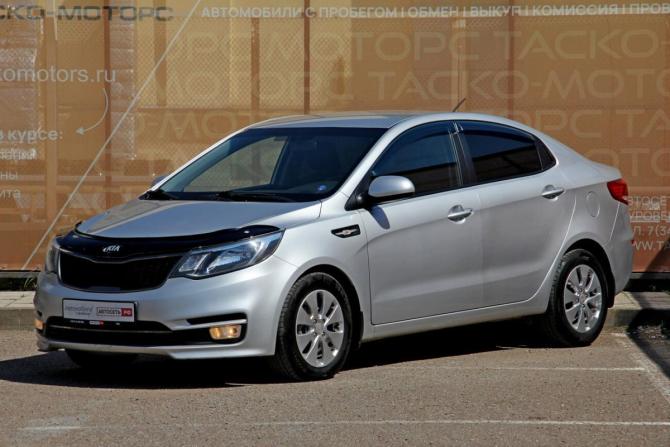 Kia Rio III Рестайлинг с пробегом 2017 года, цена 1 324 000 рублей, 64973 км, седан, Автокод Объявления