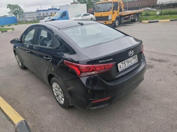 Hyundai Solaris II с пробегом 2018 года, цена 1 265 500 рублей, 105000 км, седан, Автокод Объявления
