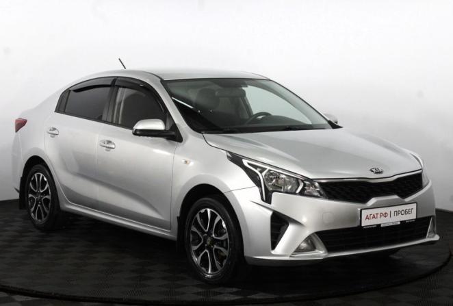 Kia Rio IV Рестайлинг с пробегом 2021 года, цена 1 285 000 рублей, 145471 км, седан, Автокод Объявления