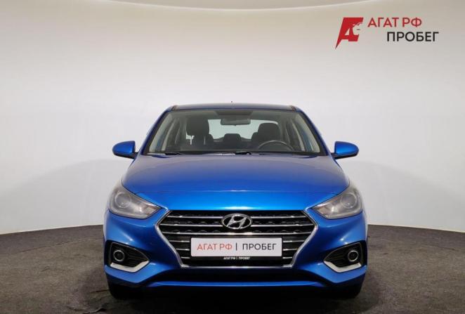 Hyundai Solaris II с пробегом 2018 года, цена 1 250 000 рублей, 123103 км, седан, Автокод Объявления