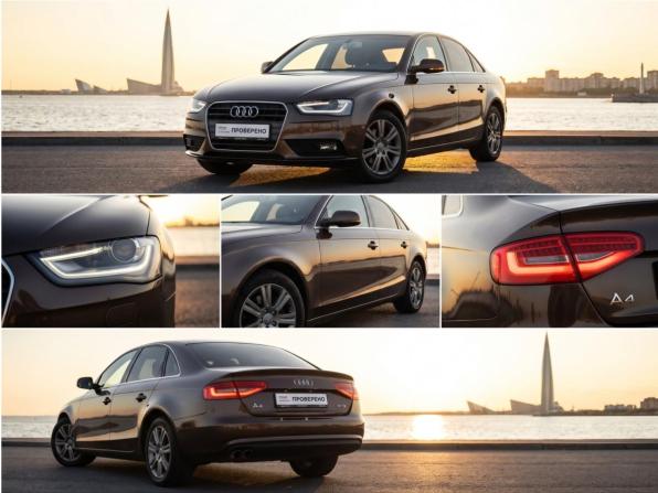Audi A4 IV (B8) Рестайлинг с пробегом 2013 года, цена 1 147 900 рублей, 168594 км, седан, Автокод Объявления