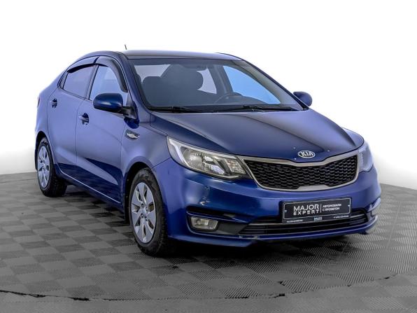 Kia Rio III Рестайлинг с пробегом 2016 года, цена 1 220 000 рублей, 132215 км, седан, Автокод Объявления