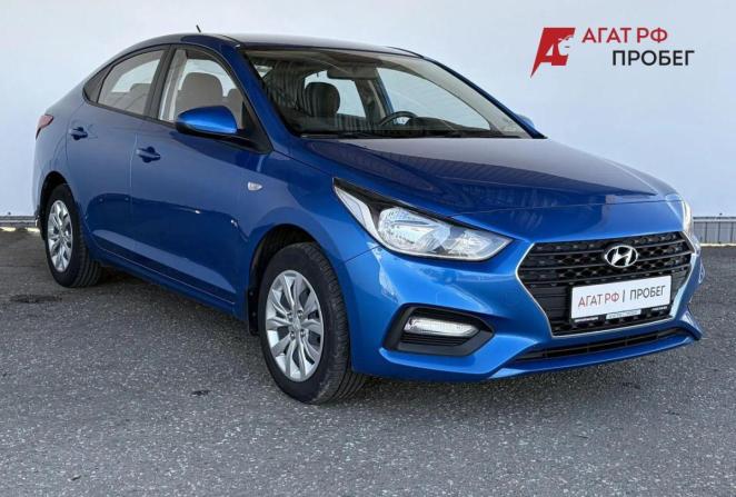 Hyundai Solaris II с пробегом 2018 года, цена 1 400 000 рублей, 57851 км, седан, Автокод Объявления