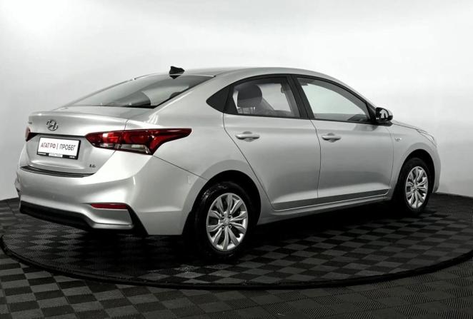 Hyundai Solaris I Рестайлинг с пробегом 2017 года, цена 1 220 000 рублей, 119200 км, седан, Автокод Объявления