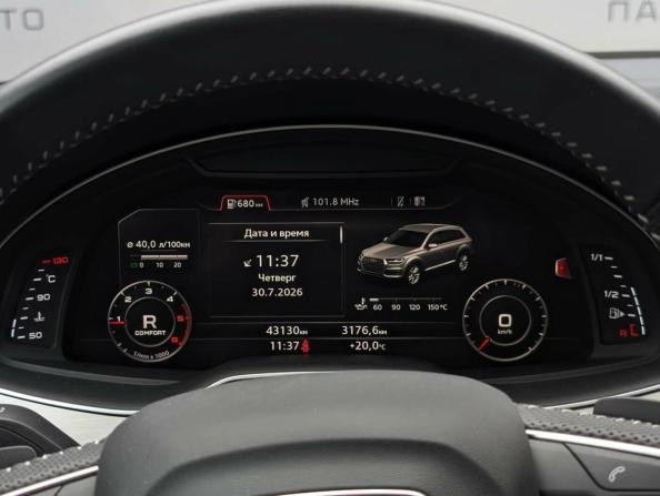 Audi Q7 II (4M) с пробегом 2019 года, цена 6 490 000 рублей, 43128 км, внедорожник, Автокод Объявления