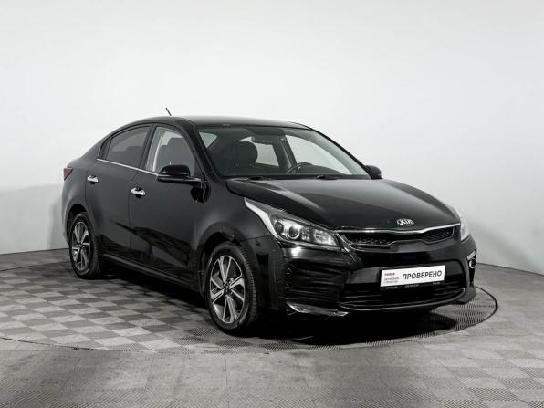Kia Rio IV Рестайлинг с пробегом 2020 года, цена 1 200 000 рублей, 104515 км, седан, Автокод Объявления