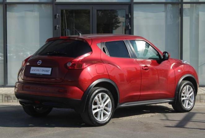 Nissan Juke I с пробегом 2012 года, цена 1 087 000 рублей, 124363 км, внедорожник, Автокод Объявления