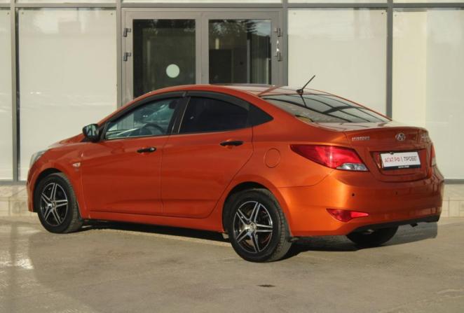 Hyundai Solaris I с пробегом 2014 года, цена 1 120 000 рублей, 140264 км, седан, Автокод Объявления