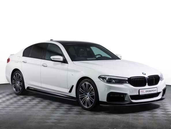 BMW 5 серии VII (G30/G31/G38) с пробегом 2018 года, цена 3 484 000 рублей, 113400 км, седан, Автокод Объявления