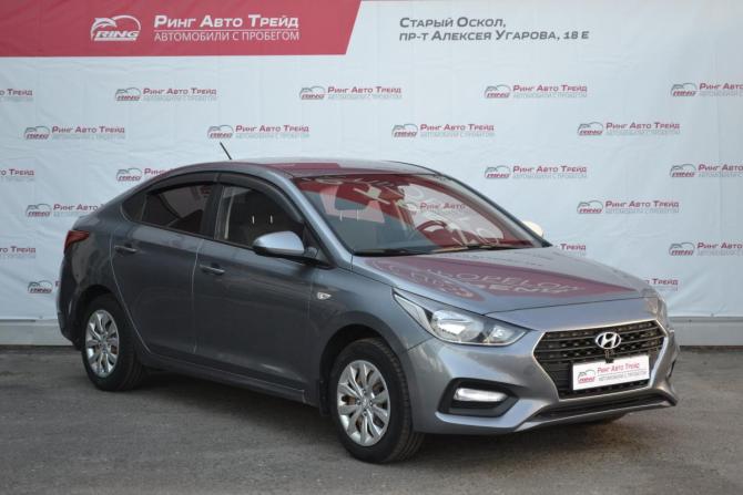 Hyundai Solaris II с пробегом 2017 года, цена 1 090 000 рублей, 145701 км, седан, Автокод Объявления
