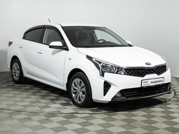 Kia Rio IV Рестайлинг с пробегом 2020 года, цена 1 590 000 рублей, 57440 км, седан, Автокод Объявления
