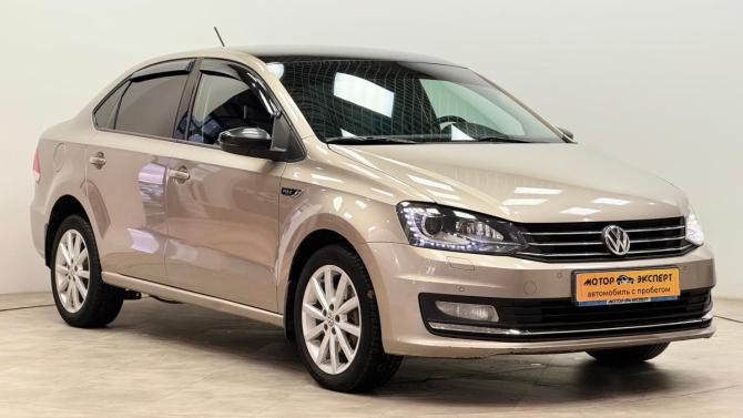 Volkswagen Polo V Рестайлинг с пробегом 2017 года, цена 1 150 000 рублей, 137855 км, седан, Автокод Объявления