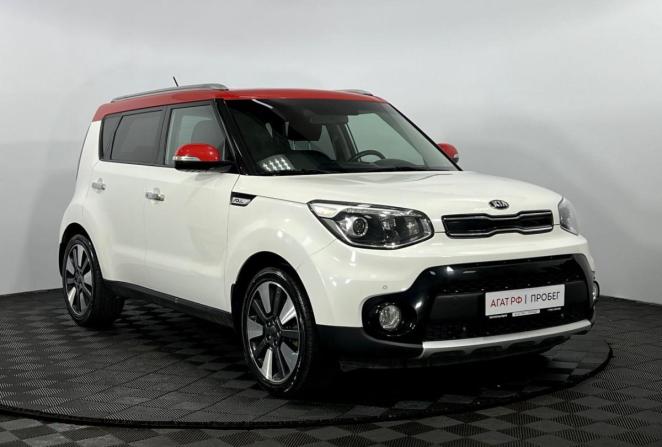Kia Soul II Рестайлинг с пробегом 2018 года, цена 1 570 000 рублей, 120550 км, хэтчбек, Автокод Объявления