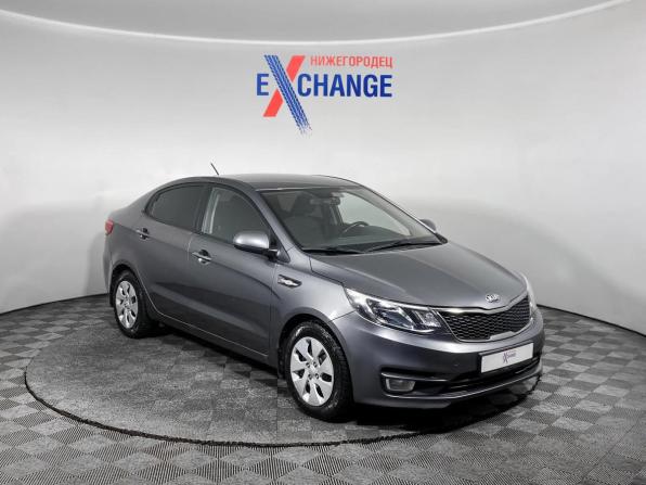 Kia Rio III Рестайлинг с пробегом 2017 года, цена 1 107 000 рублей, 105110 км, седан, Автокод Объявления