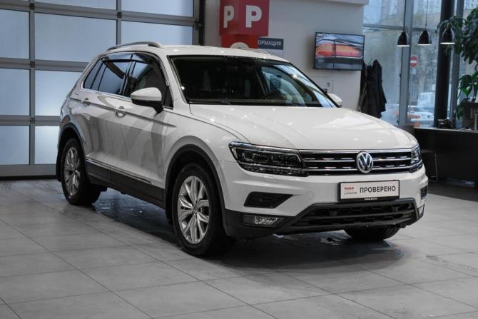 Volkswagen Tiguan II с пробегом 2018 года, цена 2 695 000 рублей, 104085 км, внедорожник, Автокод Объявления