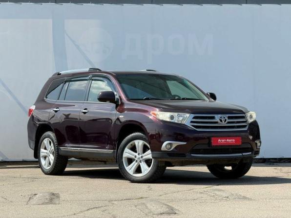 Toyota Highlander II (XU40) Рестайлинг с пробегом 2013 года, цена 2 290 000 рублей, 129121 км, внедорожник, Автокод Объявления