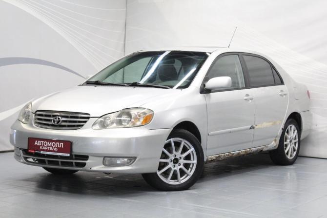 Toyota Corolla IX (E120 E130) с пробегом 2002 года, цена 289 000 рублей, 226614 км, седан, Автокод Объявления