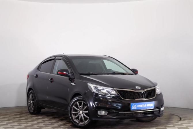 Kia Rio III Рестайлинг с пробегом 2016 года, цена 919 000 рублей, 243216 км, седан, Автокод Объявления
