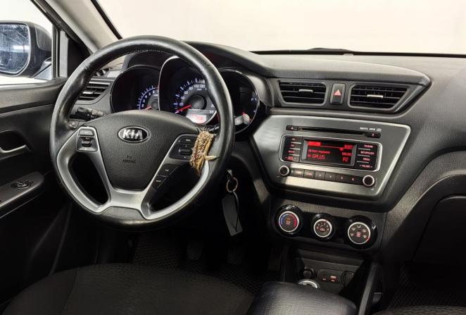 Kia Rio III Рестайлинг с пробегом 2016 года, цена 960 000 рублей, 149600 км, седан, Автокод Объявления