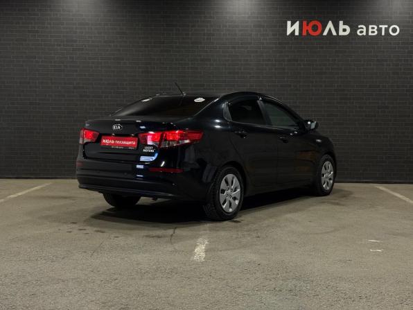 Kia Rio III Рестайлинг с пробегом 2016 года, цена 1 240 000 рублей, 99992 км, седан, Автокод Объявления