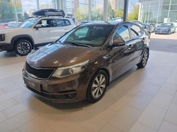 Kia Rio III Рестайлинг с пробегом 2016 года, цена 884 000 рублей, 269087 км, седан, Автокод Объявления