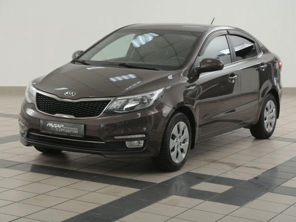 Kia Rio III Рестайлинг с пробегом 2017 года, цена 991 000 рублей, 168800 км, седан, Автокод Объявления