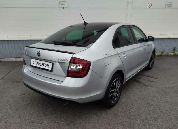 Skoda Rapid I Рестайлинг с пробегом 2019 года, цена 1 375 000 рублей, 81333 км, лифтбек, Автокод Объявления