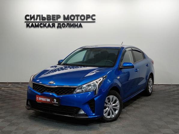 Kia Rio IV Рестайлинг с пробегом 2020 года, цена 1 290 000 рублей, 123090 км, седан, Автокод Объявления