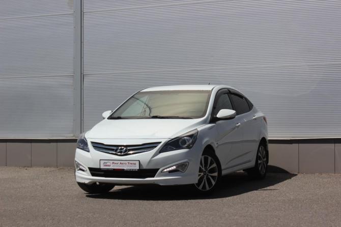 Hyundai Solaris I Рестайлинг с пробегом 2015 года, цена 1 077 000 рублей, 137172 км, седан, Автокод Объявления