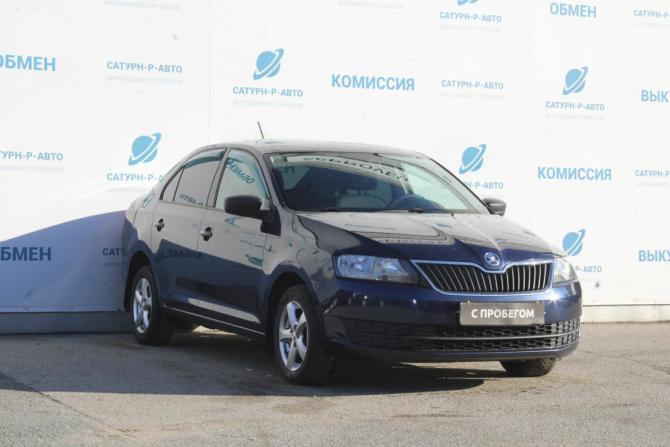 Skoda Rapid I с пробегом 2016 года, цена 1 195 000 рублей, 95000 км, лифтбек, Автокод Объявления