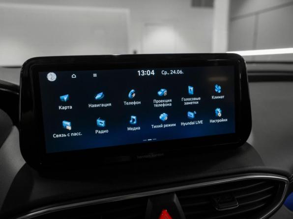 Hyundai Santa Fe IV Рестайлинг с пробегом 2021 года, цена 3 345 000 рублей, 93931 км, внедорожник, Автокод Объявления