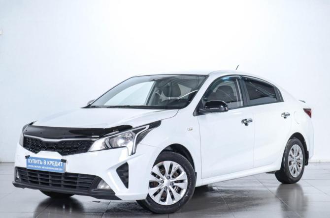 Kia Rio IV Рестайлинг с пробегом 2021 года, цена 1 299 000 рублей, 124120 км, седан, Автокод Объявления